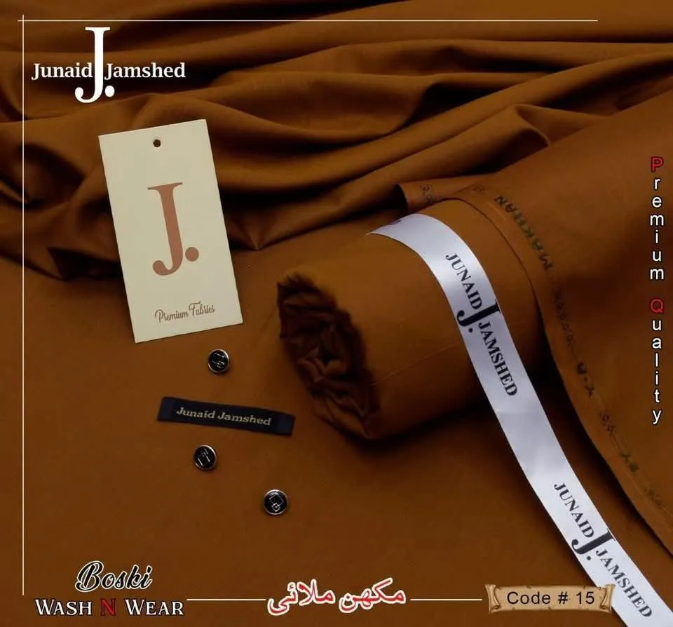 Men’s Unstitched Boski Plain Suit